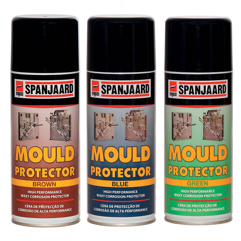 Adhesives-Cleaning Tools - SPANJAARD MOULD PROTECT SPRAY BROWN 400ML